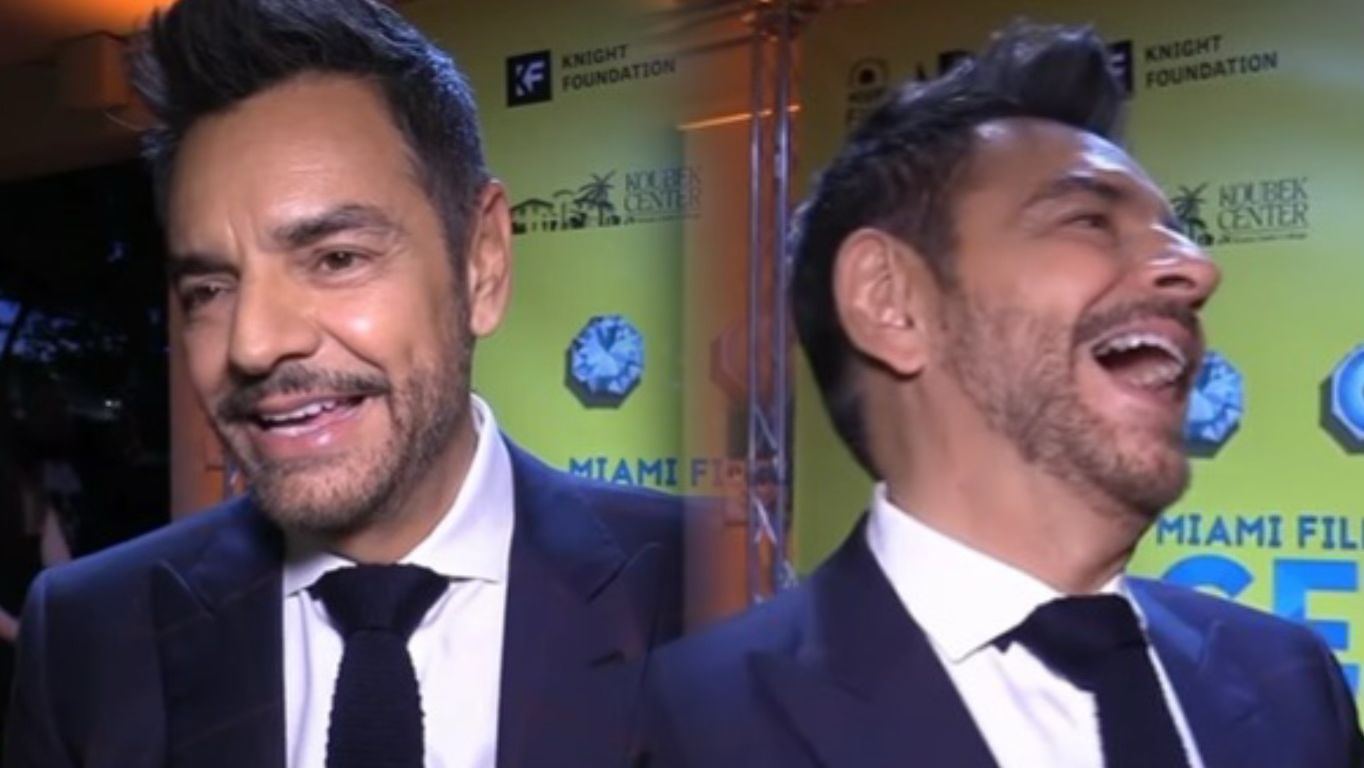 Con su sentido del humor de siempre, Eugenio Derbez respondió a una incómoda pregunta sobre su exesposa, Victoria Ruffo y su actual pareja. (Foto Prensa Libre: Captura de Pantalla)